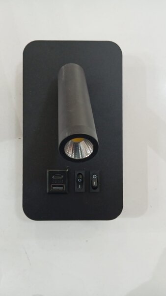 Lampa de Citit Noptiera 15W LED 
USB + Type-C  Intensitate Reglabila