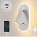 Lampa de Citit Noptiera 15W LED 
USB + Type-C  Intensitate Reglabila